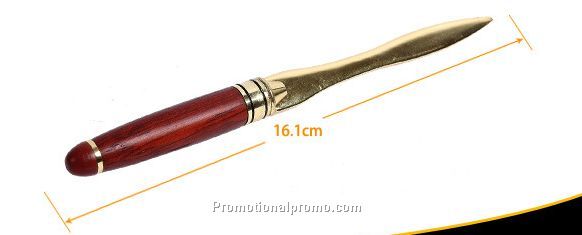 Wooden Red Letter Opener