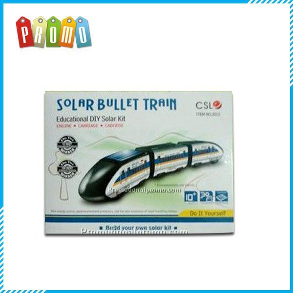 Solar high-speed train assembly