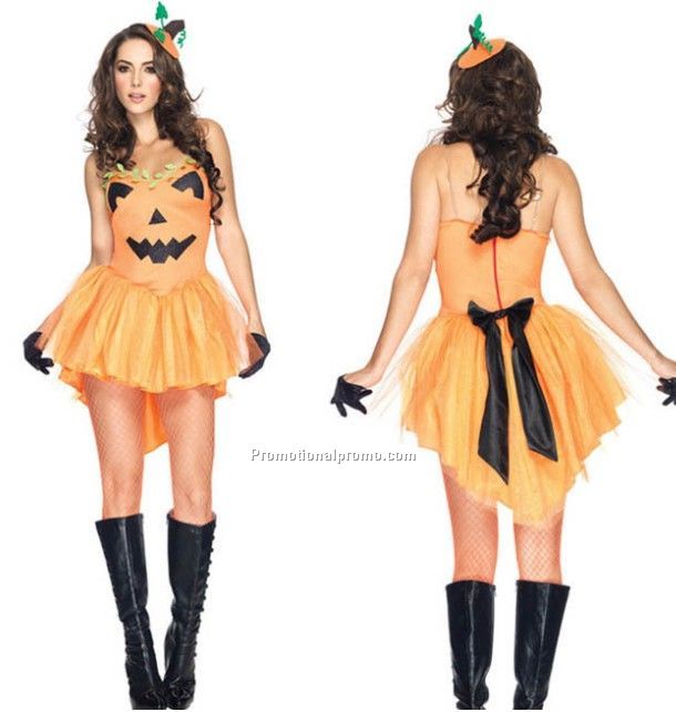 Pumpkin Straps Dress