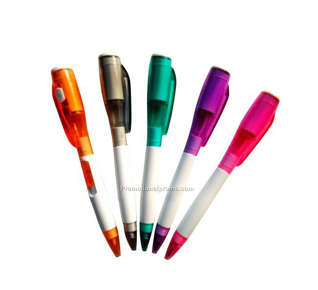 Light up ballpoint pen, Pen torch