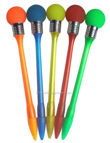 FLASHING BULB PEN, Fancy novelty pen