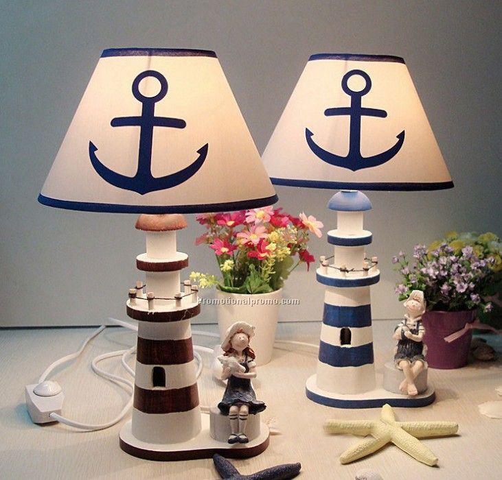 Portable light tower desk lamp for bedroom