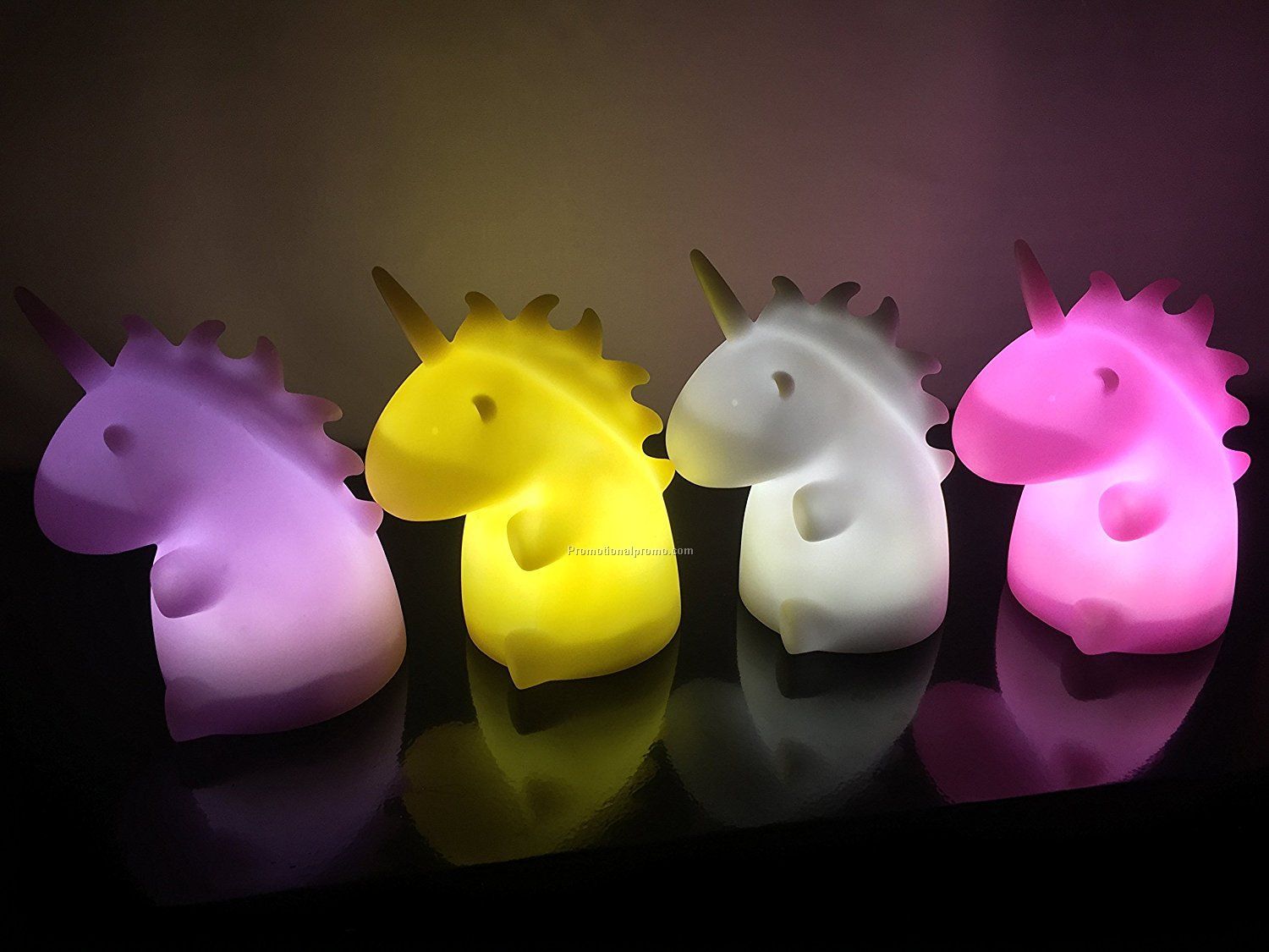 Creative LED Vinyl glue Unicorn Night Light