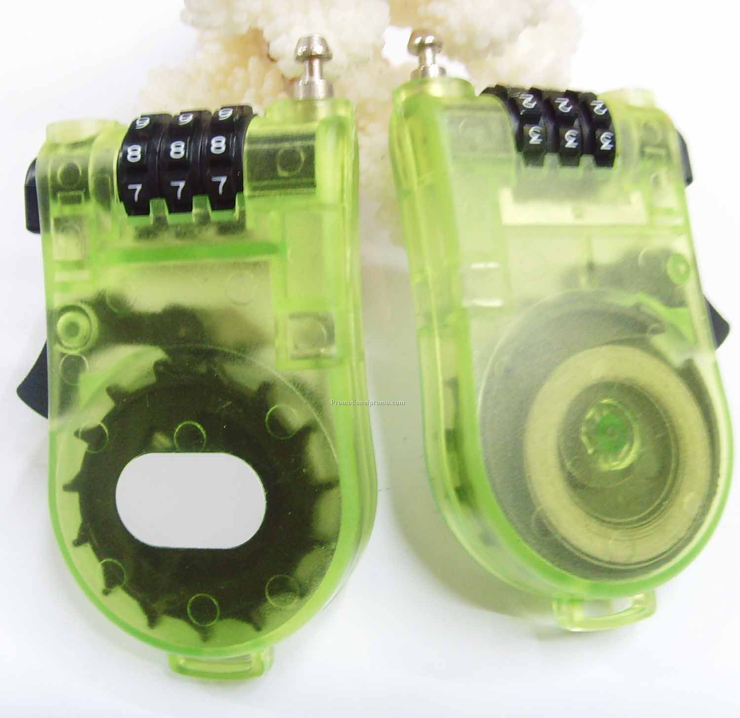 Combination lock for bike and luggage