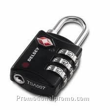 Zinc alloy TSA luggage lock