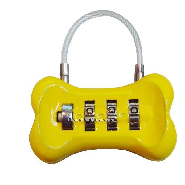 Promotional Dog bone Shaped Lock