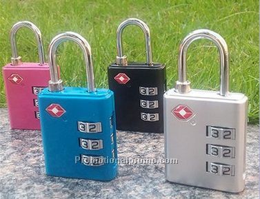 Wholesale OEM Logo TSA Luggage Padlock