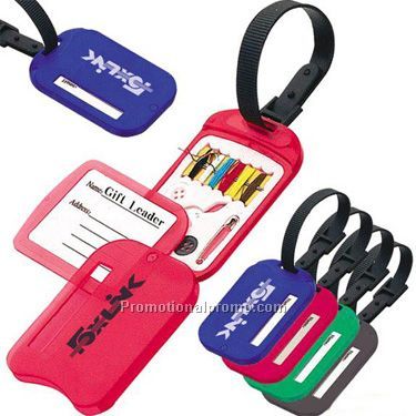 Luggage Tag with sewing kit