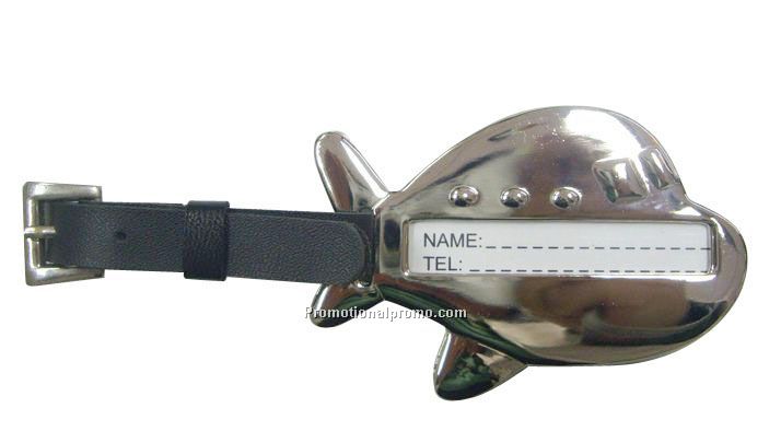 Airplane Luggage Tag
