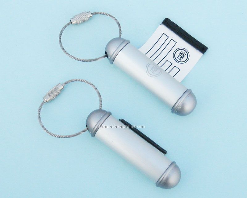 Roll up ID Luggage Tag