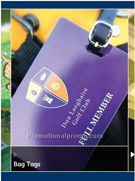 PVC lugggage Tag