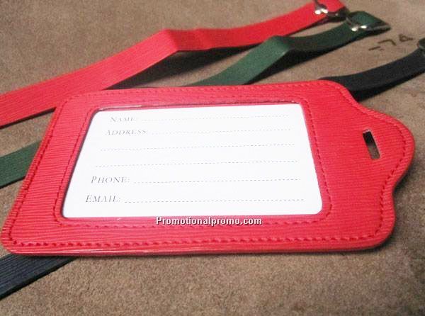 Promotional PU Luggage Tag