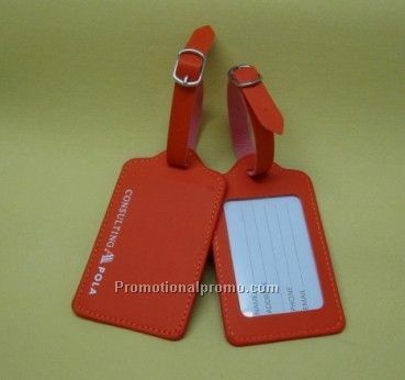 PU luggage tag