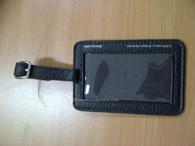 PU luggage tag