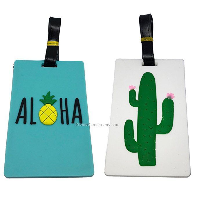 PVC luggage tag