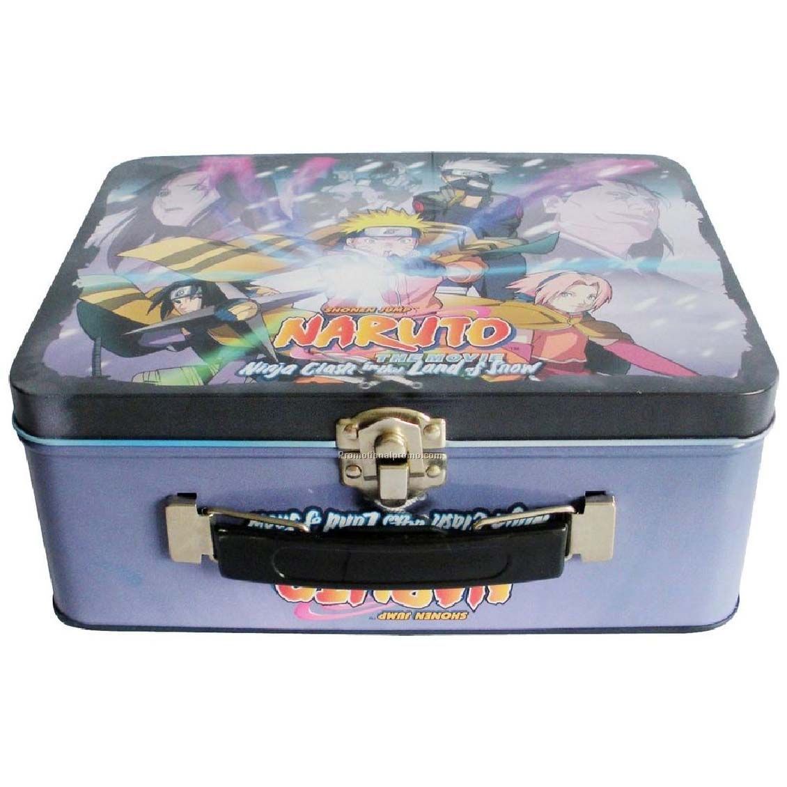 Handle lunch tin box