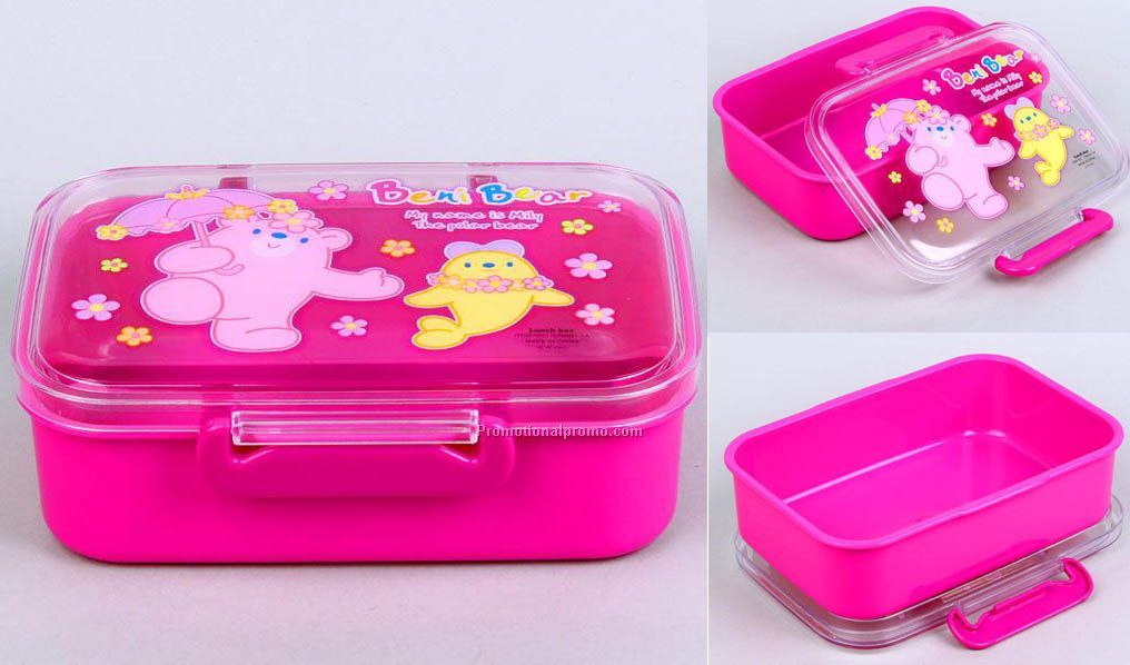 Plastic lunch box