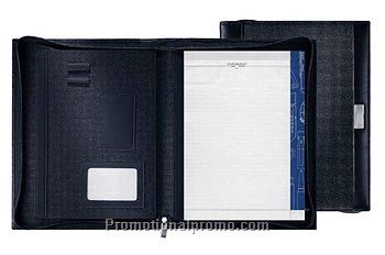 MARKSMAN LEATHER TOUCH A4 ZIPPER PORTFOLIO