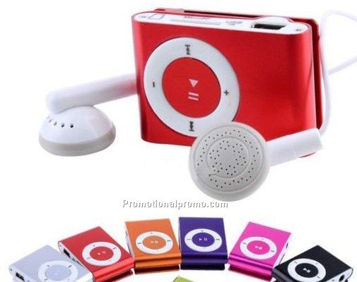 portable clip mp3 player, promotion gift with customer's logo