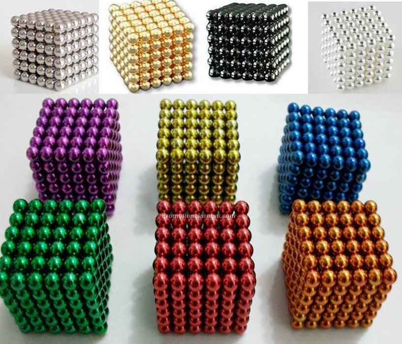 216 pcs 5mm Neo dymium Balls Magnet Magnetic Magic Sphere Puzzle Cube Fun Toy gift