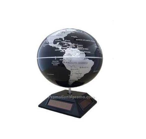 Solar globe  rotary  earth