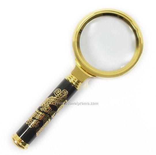 Wood handle magnifier, 60mm dimension magnifier