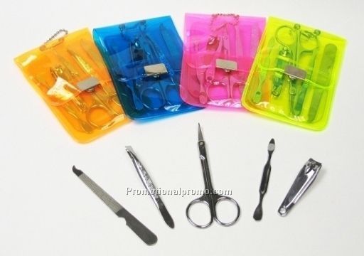 Manicure kit with five manicur