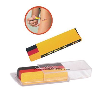 Promotional 3 colors Fan Face Paint, Football Face Paint