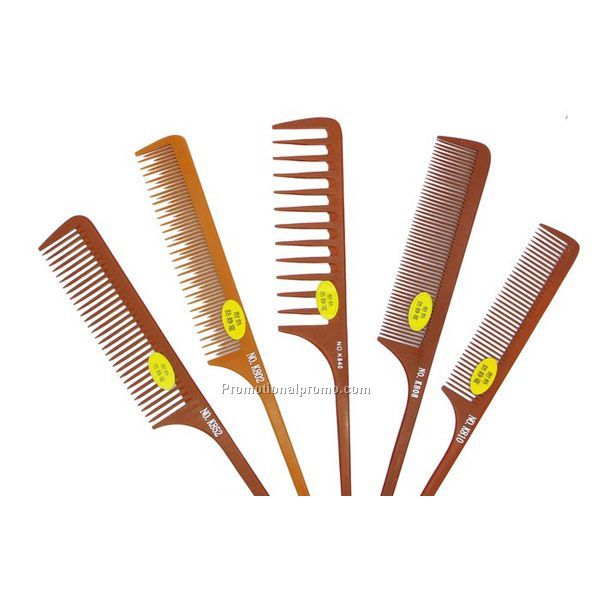 OEM logo professional wood tail comb