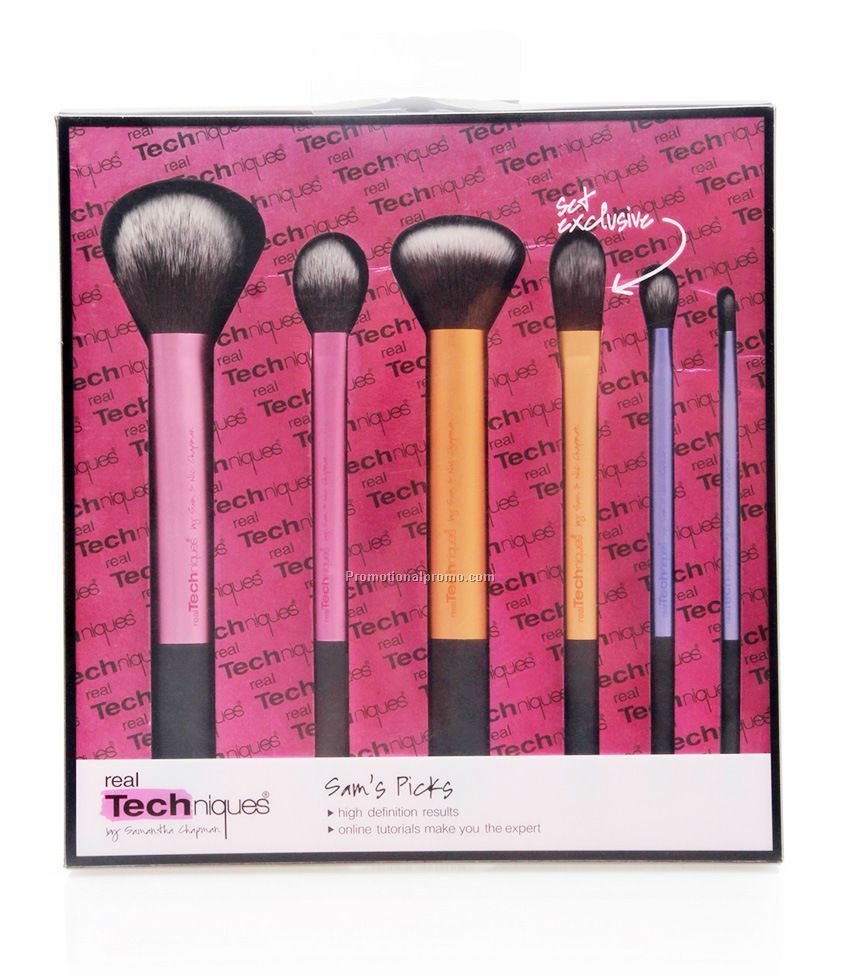 6 Pieces comestic brush set