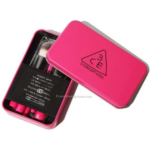 Comestic brush set, 7 pieces make up brush, high quality boxed brush