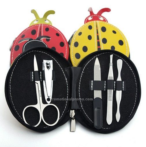 New arrival manicure set, cartoon 5 pieces manicure