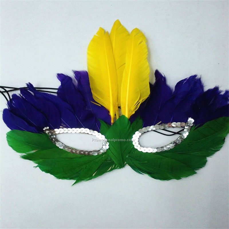 Hallowmas Feather Mask