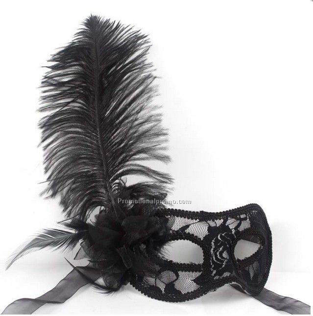 Feather Party Masks
