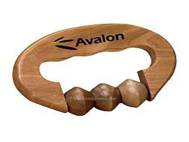 Wooden hand grip massager, wooden massager
