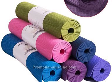 Professional Eco-friendly Non Slip Design Exercise Gym Fitness 6mm Custom TPE Yoga Mat