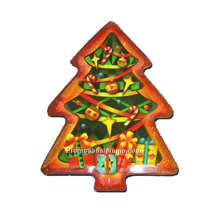 christmas  tree melamine plate