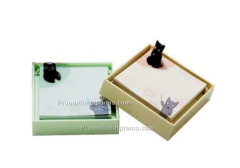 Memo box with 80 pcs notes