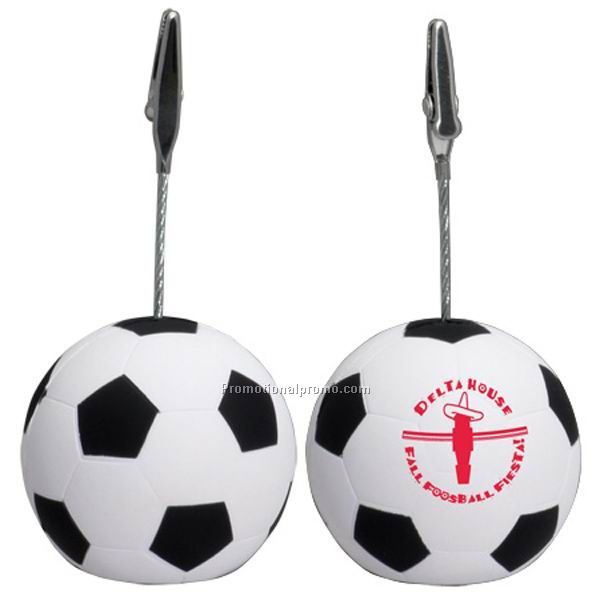 61 mm Football Memo Clip
