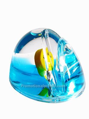 Liquid acrylic memo clip