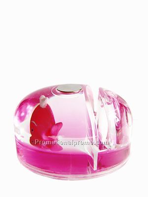 Liquid acrylic memo clip