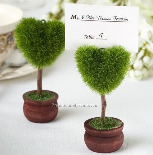 Polular Resin Topiary Place Card Holder