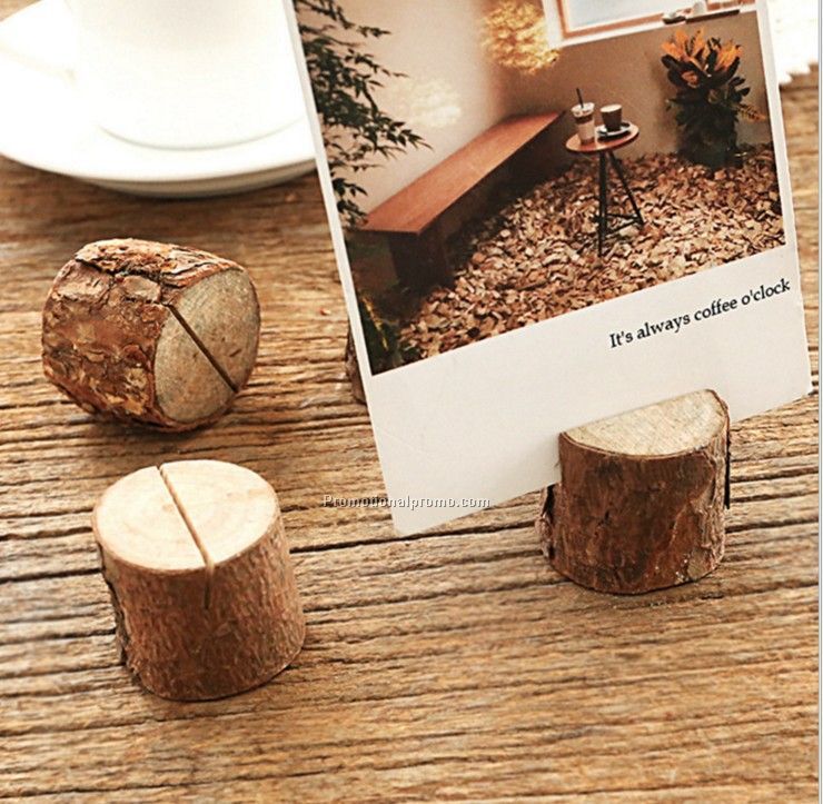 Wedding Place Wooden Card Holders Table Number Stands for Home Party Decorations. Pack of 20
