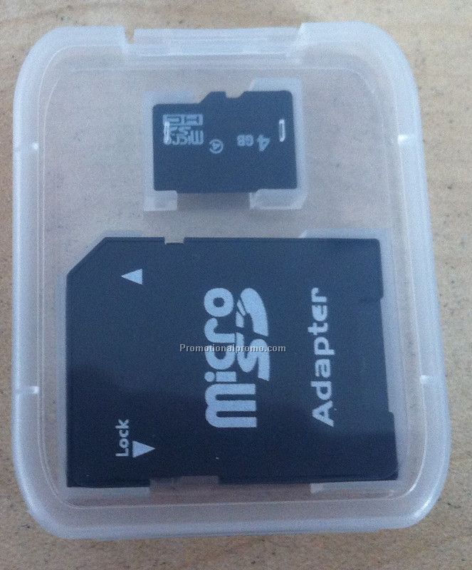 Micro SD memory card with adapter