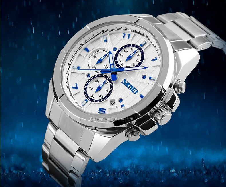 Multi-function Waterproof 6 Pin Men Sport Watches