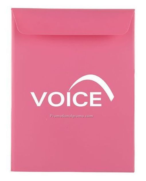 Policy envelope with flap