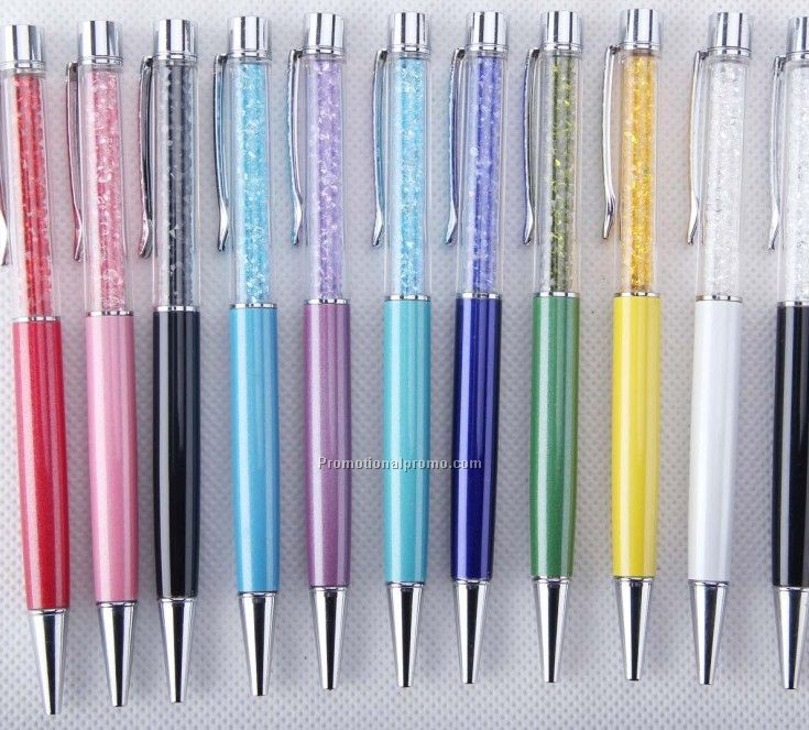 High Quality Crystal Aluminium Ball Pen