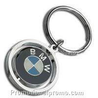 Round BMW metal keychain