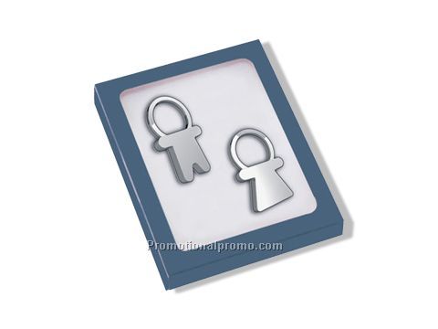 Boy And Girl Keychain Gift Set