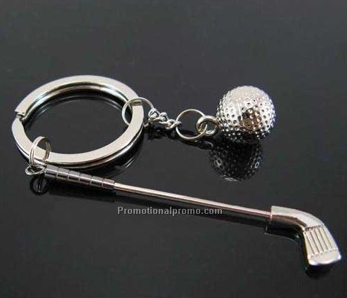 Golf Keychain, Golf Keytag